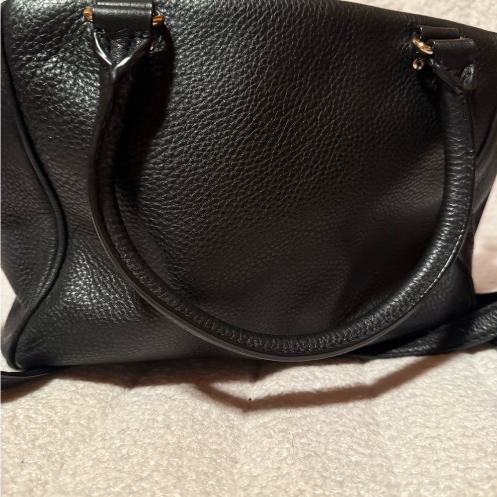 Kate Spade Black Leather Tote Bag - Picture 5 of 8